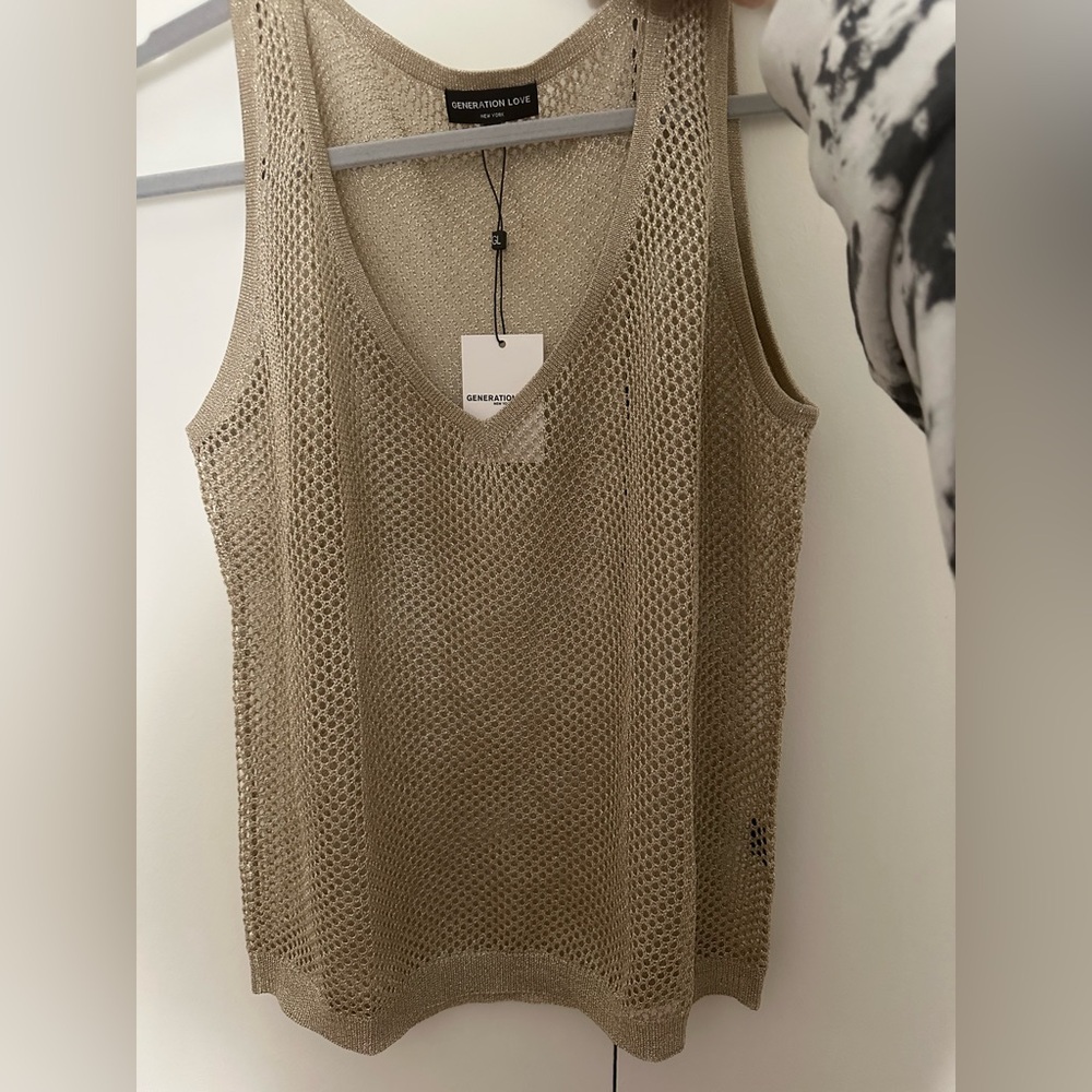 Generation Love Gold Tank size XXL